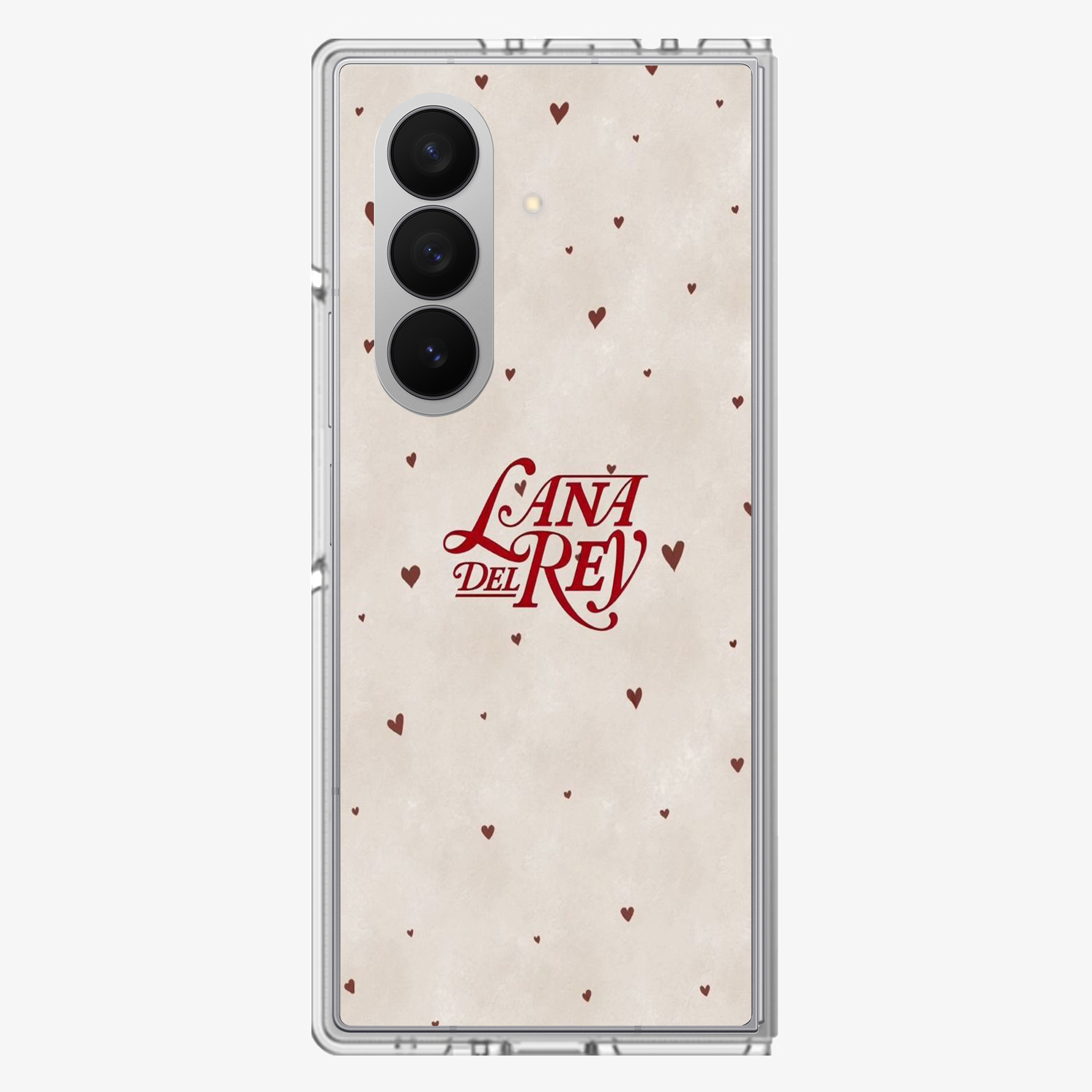 Lana Del Rey Hearts Samsung Z Fold Phone Case