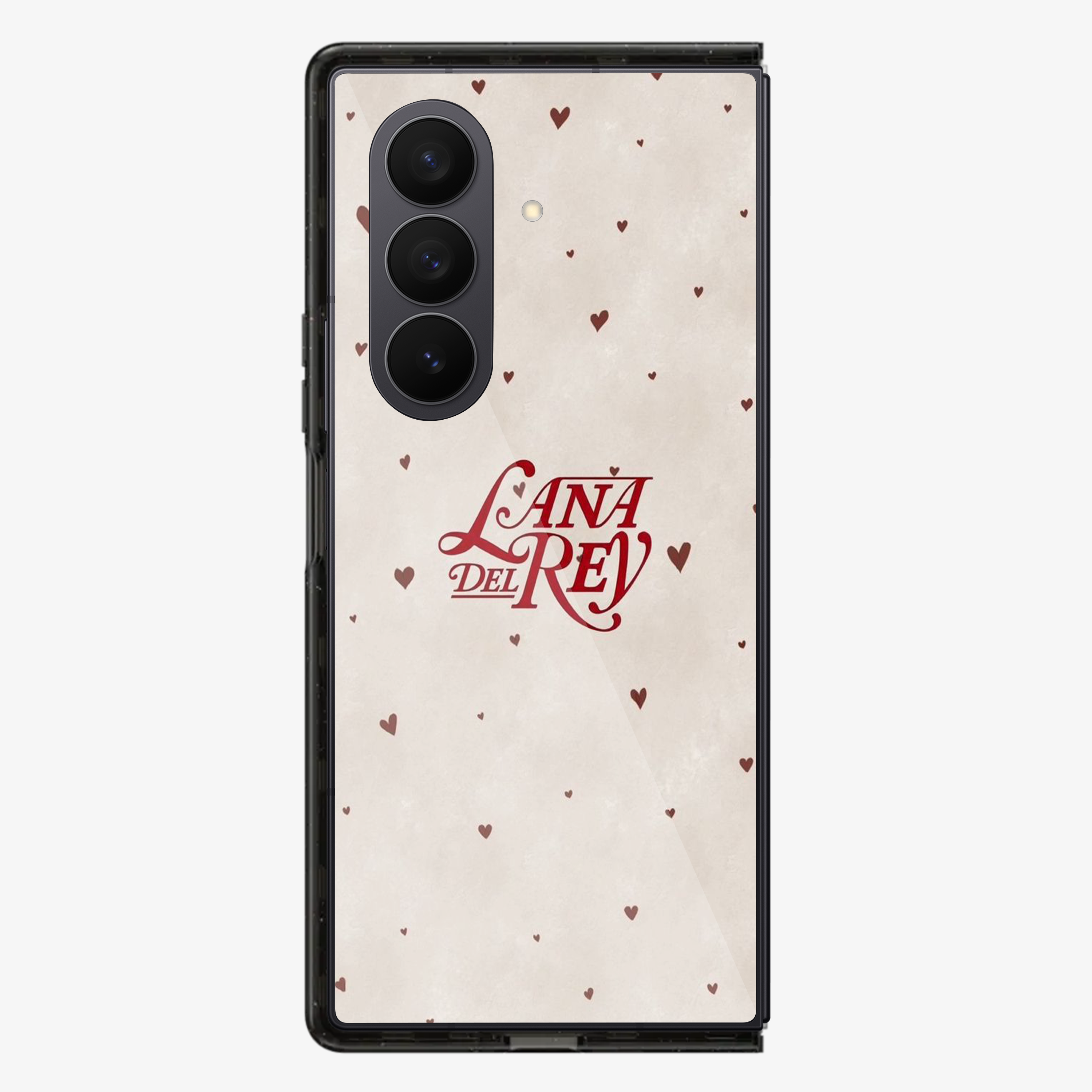 Lana Del Rey Hearts Samsung Z Fold Phone Case