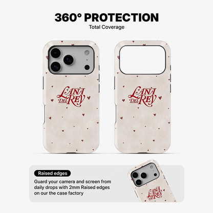 Lana Del Rey Hearts Phone Case