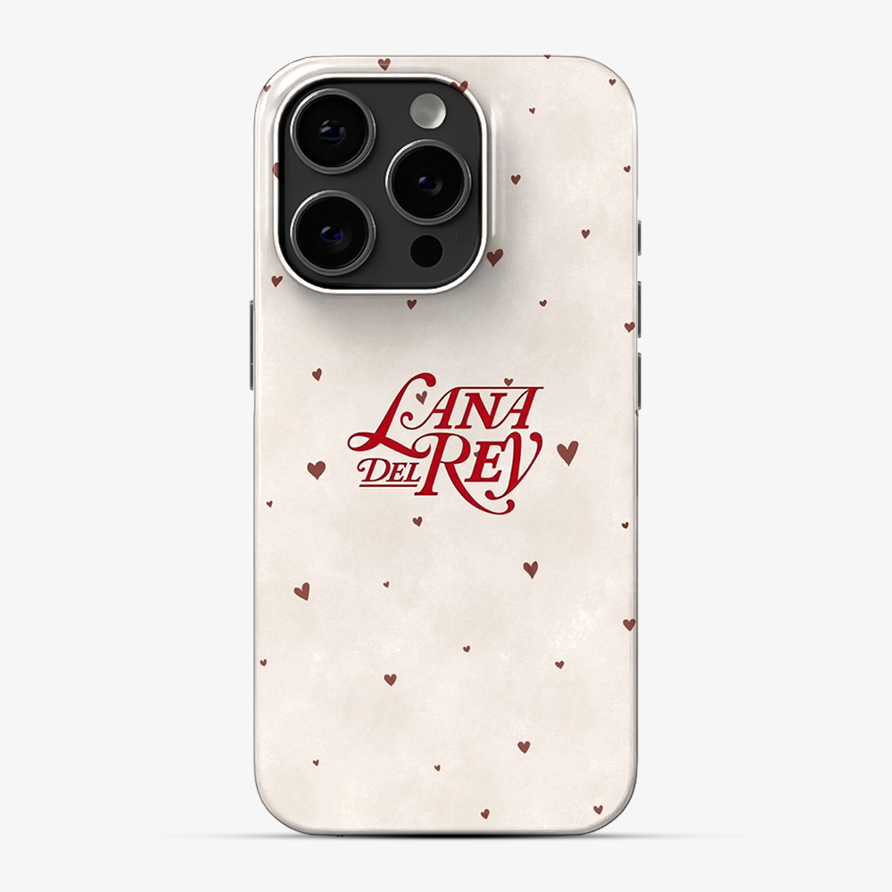 Lana Del Rey Hearts Phone Case