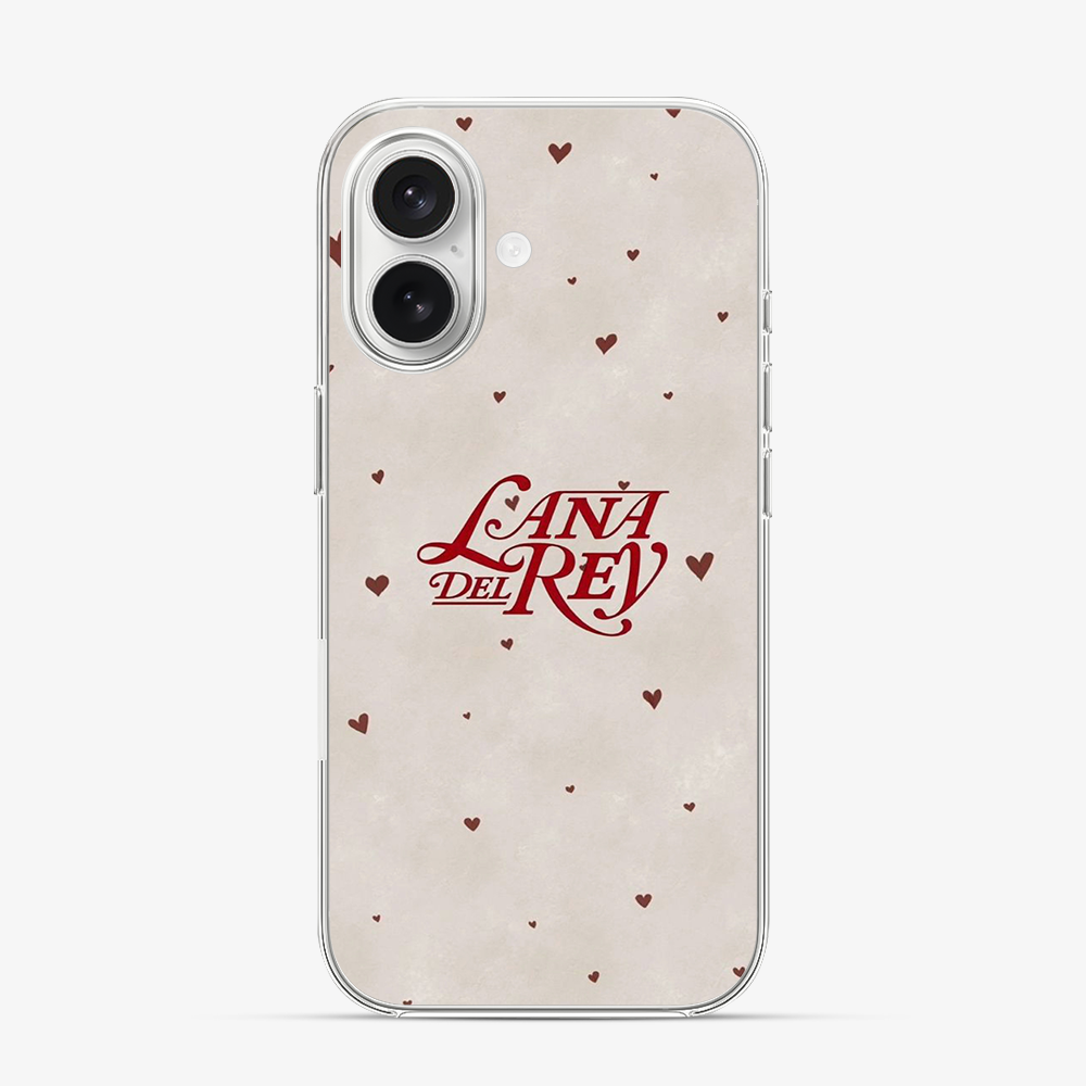Lana Del Rey Hearts iPhone 17 Case