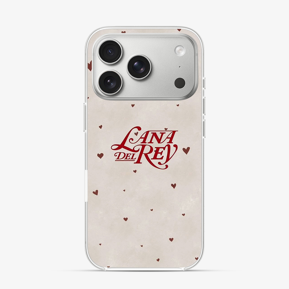 Lana Del Rey Hearts iPhone 17 Pro Max Case
