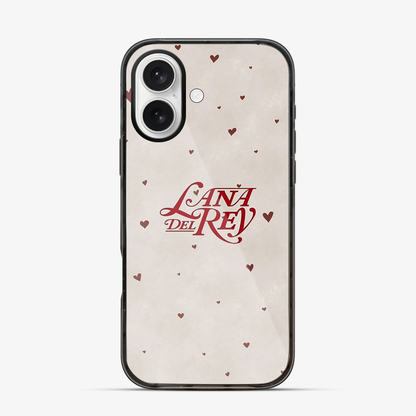 Lana Del Rey Hearts iPhone 17 Case