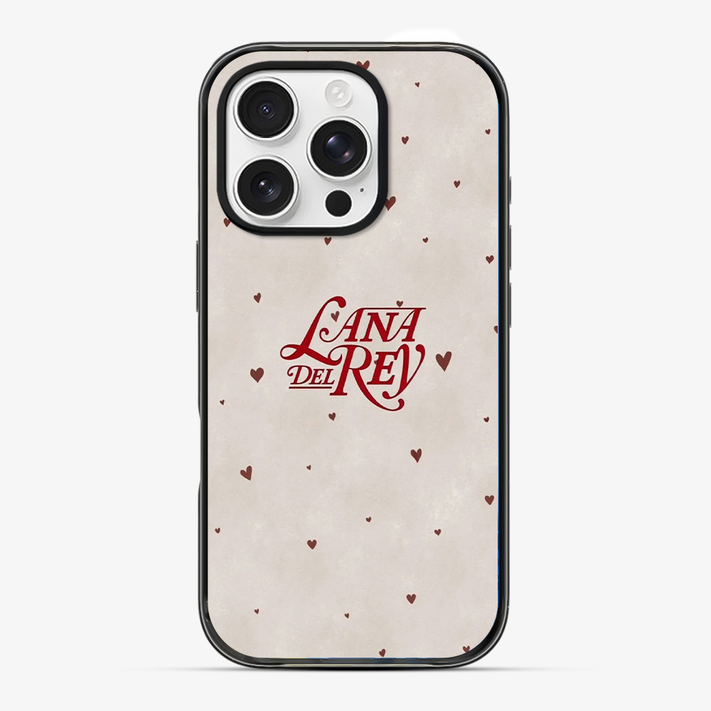 Lana Del Rey Hearts Phone Case Hard 2.0 Case