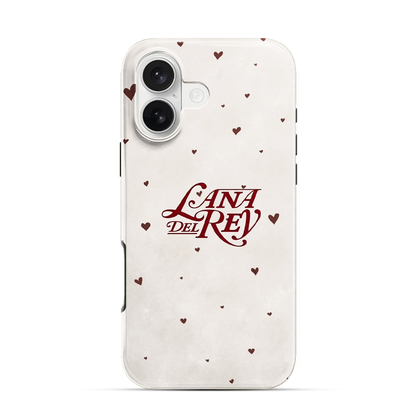Lana Del Rey Hearts iPhone 17 Case