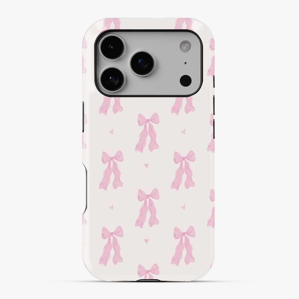 Coquette Pink Bow Phone Case