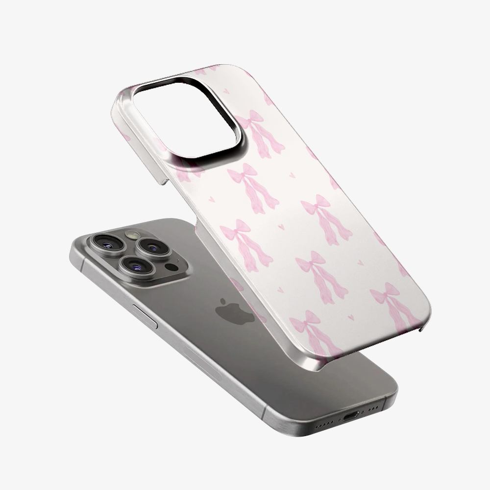 Coquette Pink Bow Phone Case