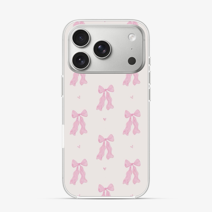 Coquette Pink Bow iPhone 17 Pro Max Case