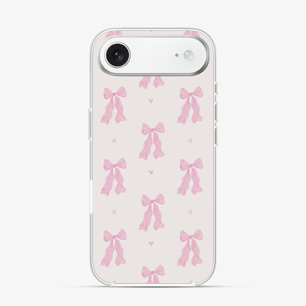 Coquette Pink Bow iPhone Air Case