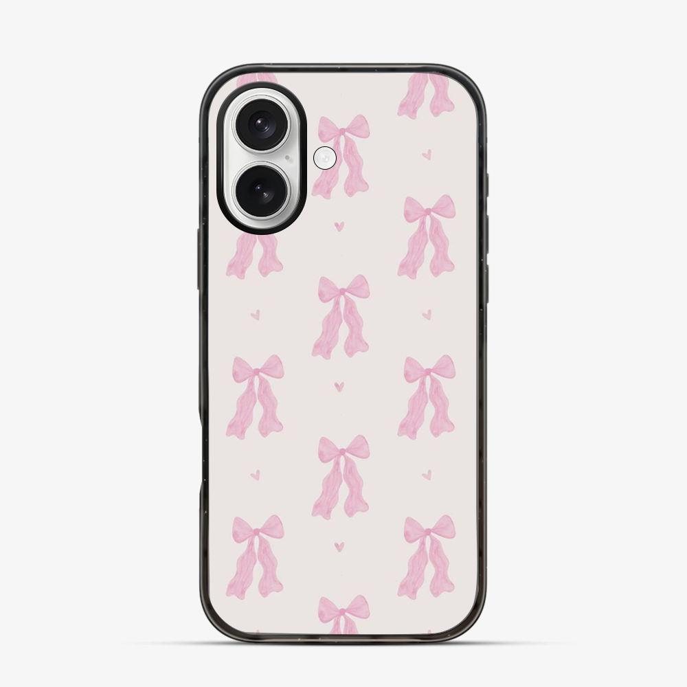 Coquette Pink Bow iPhone 17 Case
