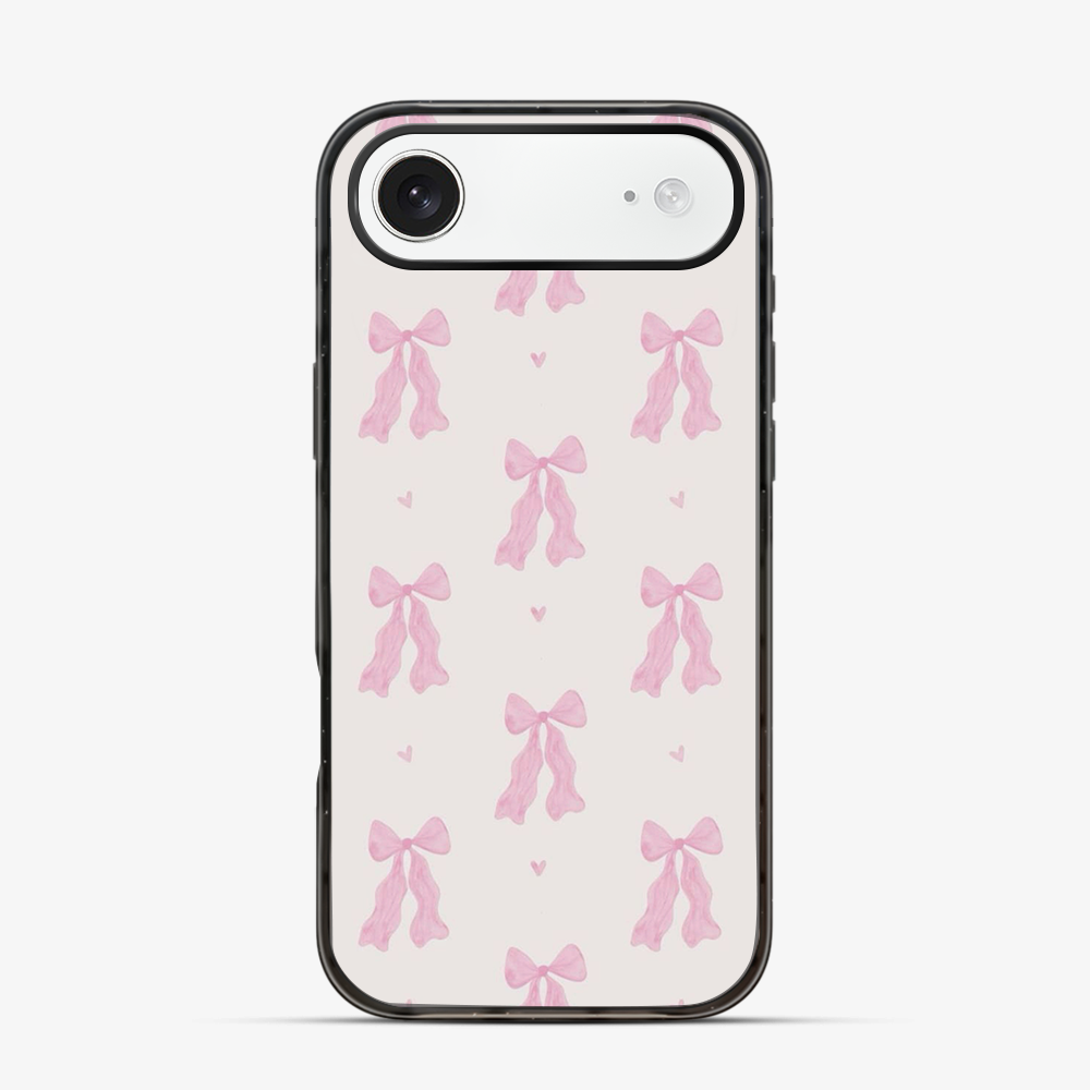 Coquette Pink Bow iPhone Air Case