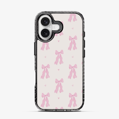 Coquette Pink Bow iPhone 17 Case