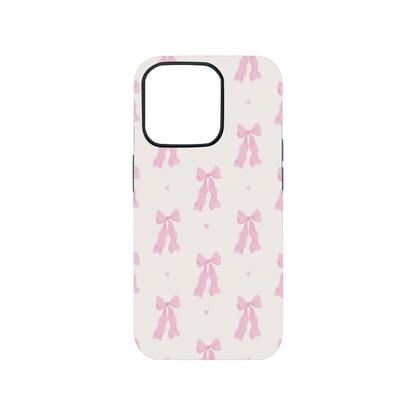 Coquette Pink Bow Case