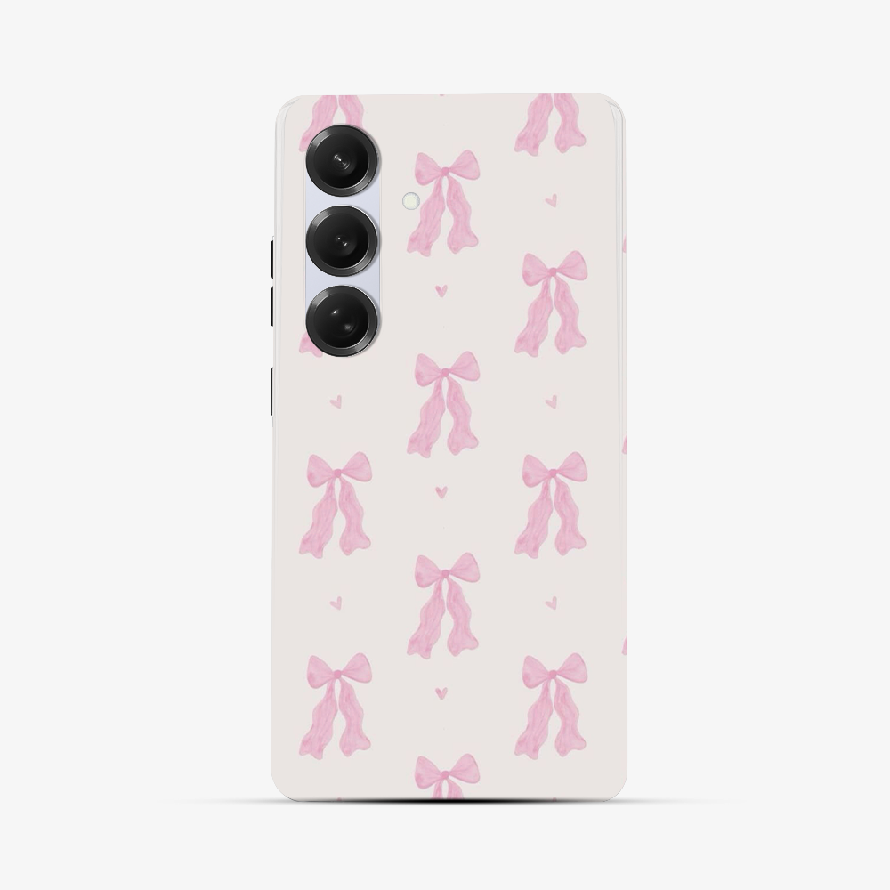 Coquette Pink Bow Samsung Phone Case Tough Double Layer