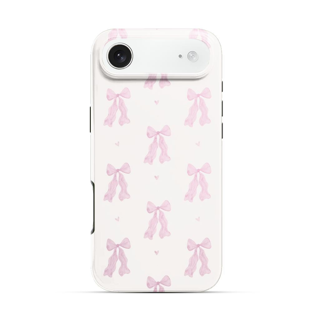Coquette Pink Bow iPhone Air Case