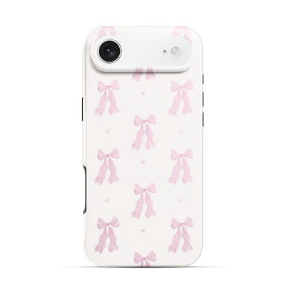 Coquette Pink Bow iPhone Air Case