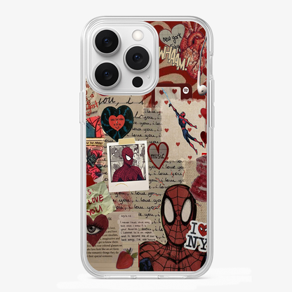 Spiderman X New York Phone Case Glass Case