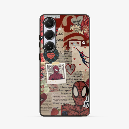 Spiderman X New York Samsung Phone Case Glass Case