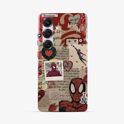 Spiderman X New York Samsung Phone Case Tough Double Layer
