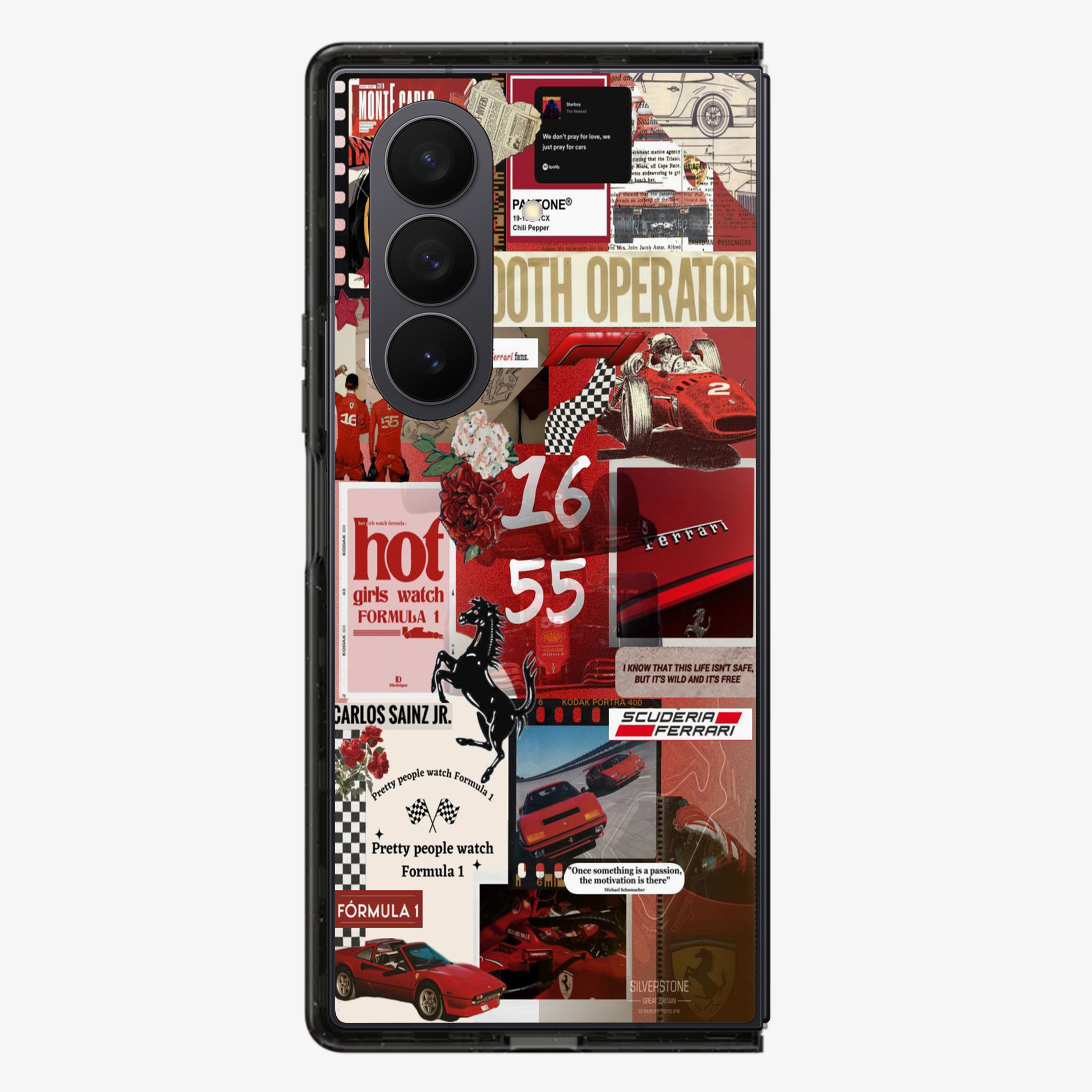 F1 X 1655 Samsung Z Fold Phone Case