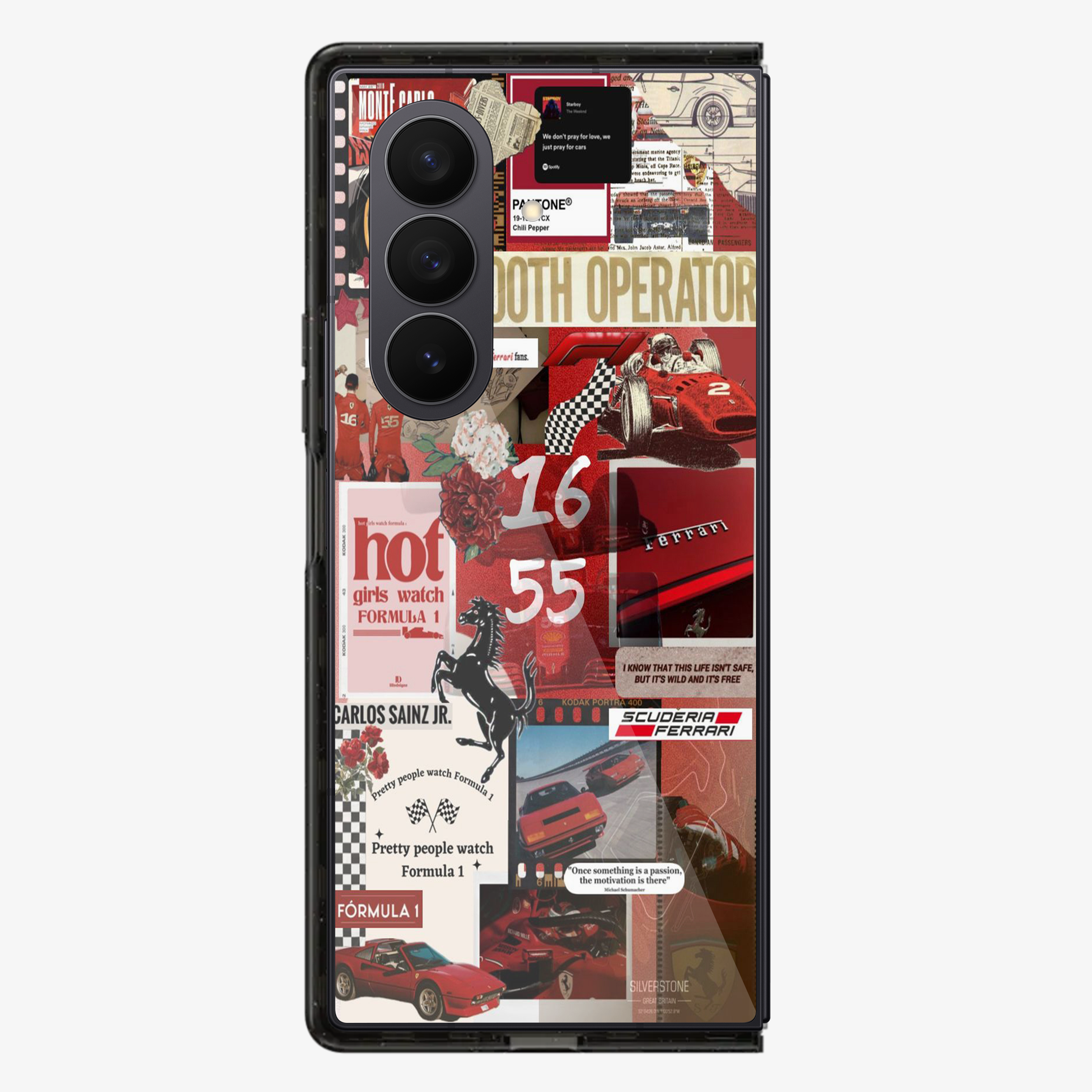 F1 X 1655 Samsung Z Fold Phone Case