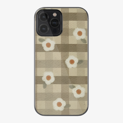 Checkered Flower Case