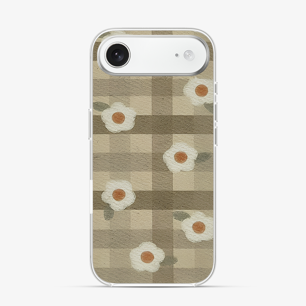 Checkered Flower iPhone Air Case