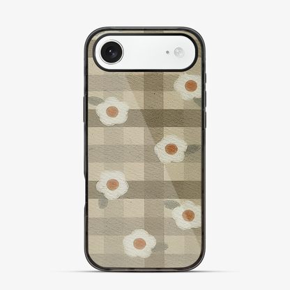 Checkered Flower iPhone Air Case
