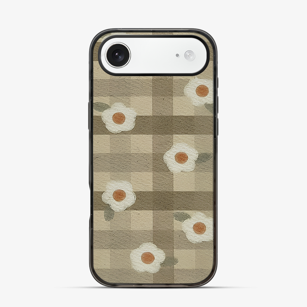 Checkered Flower iPhone Air Case