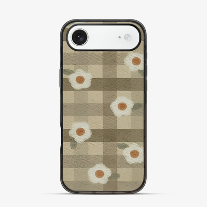 Checkered Flower iPhone Air Case