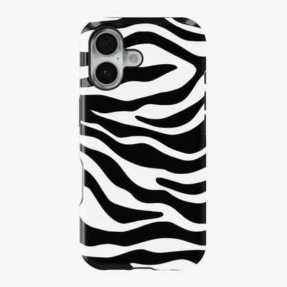 Zebra Phone Case | White