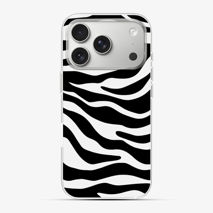 Zebra Phone Case | White