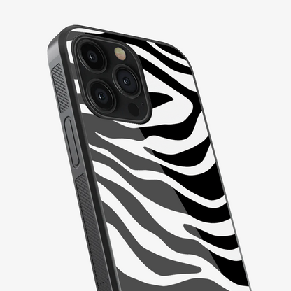 Zebra Phone Case | White