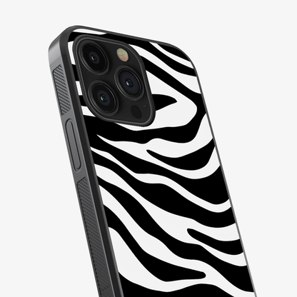 Zebra Phone Case | White