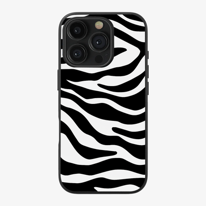 Zebra Phone Case | White Clear Silicone Case