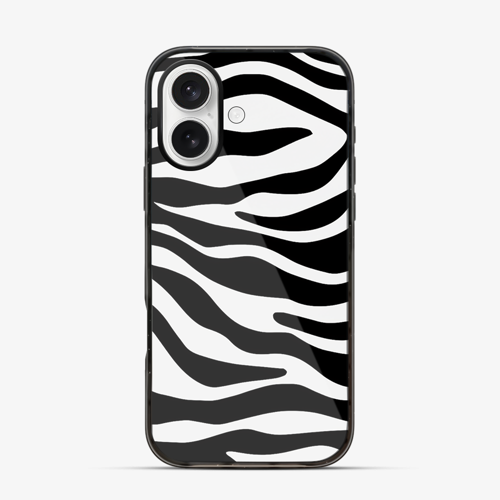 Zebra | White iPhone 17 Case