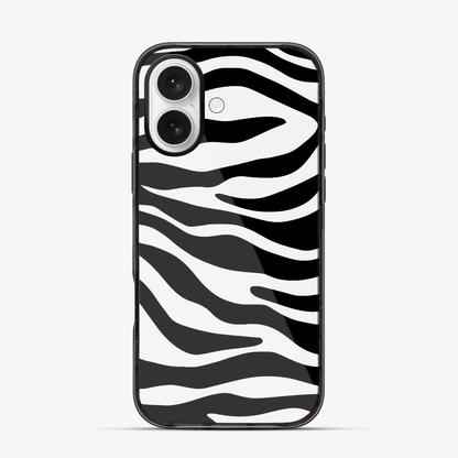 Zebra | White iPhone 17 Case
