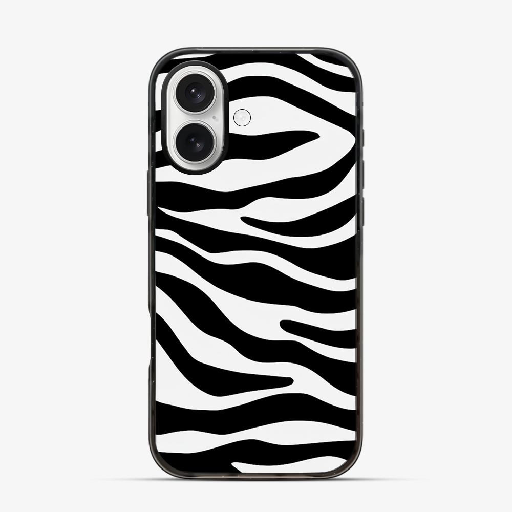 Zebra | White iPhone 17 Case