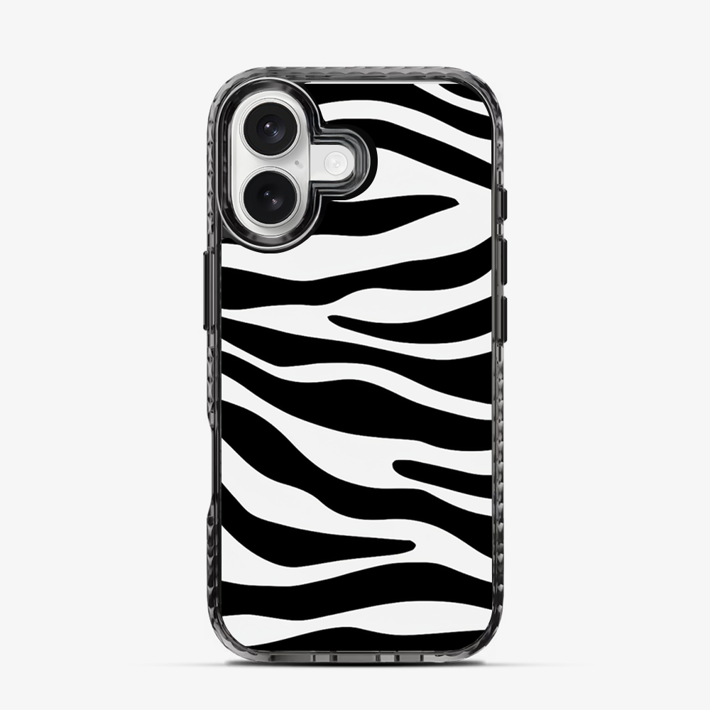 Zebra | White iPhone 17 Case