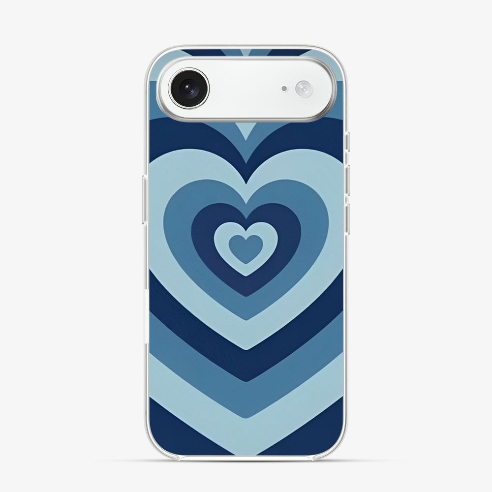Blue heart iPhone Air Case