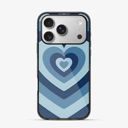 Blue heart iPhone 17 Pro Max Case
