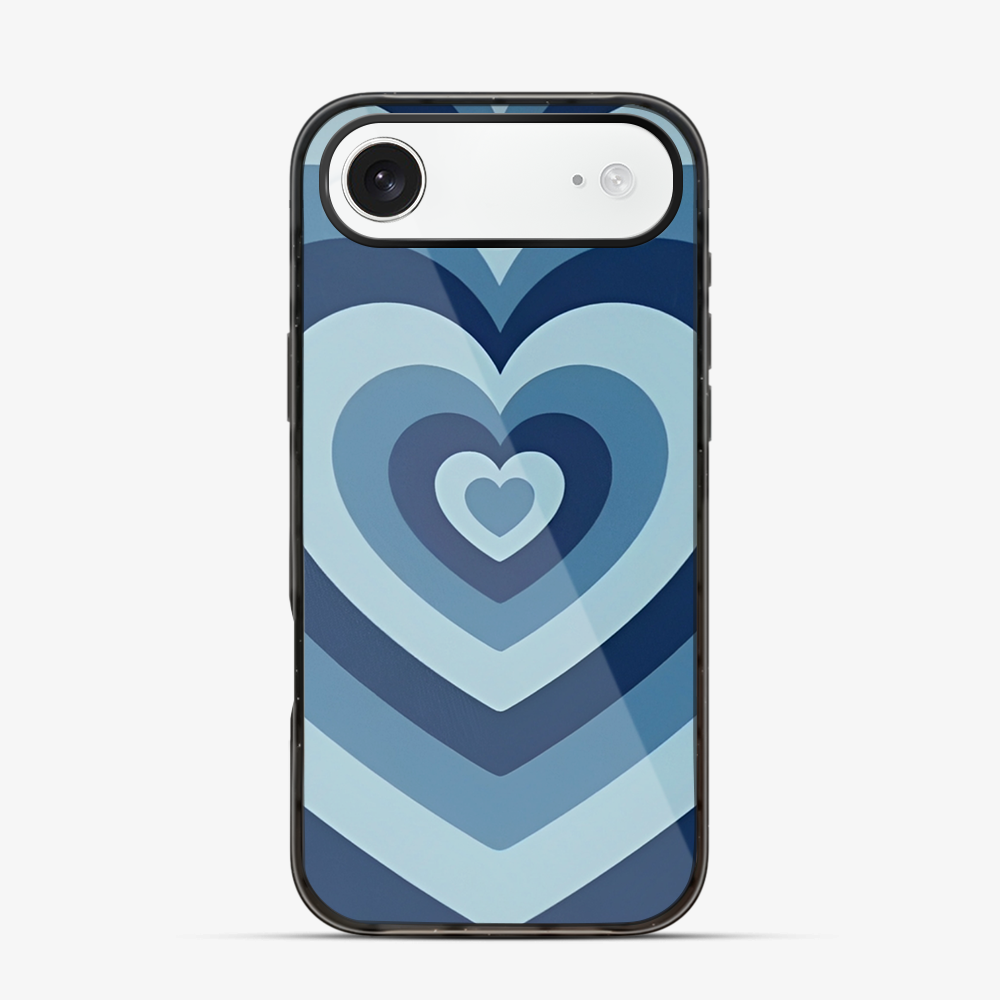 Blue heart iPhone Air Case