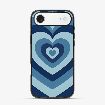 Blue heart iPhone Air Case