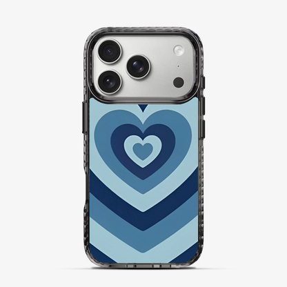 Blue heart iPhone 17 Pro Max Case
