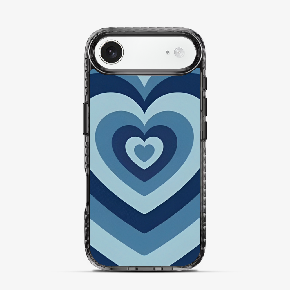 Blue heart iPhone Air Case