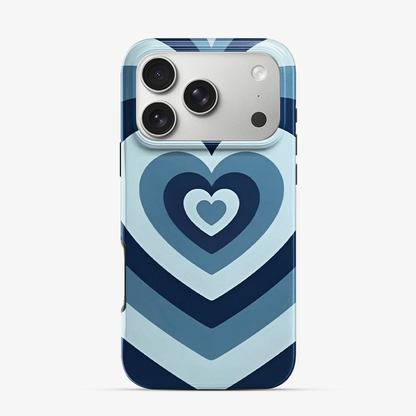 Blue heart iPhone 17 Pro Case