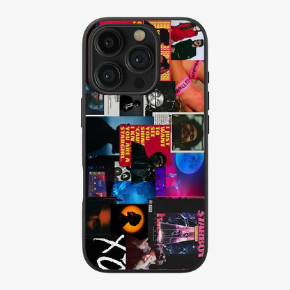 The Weeknd Phone Case | Three Clear Silicone Case