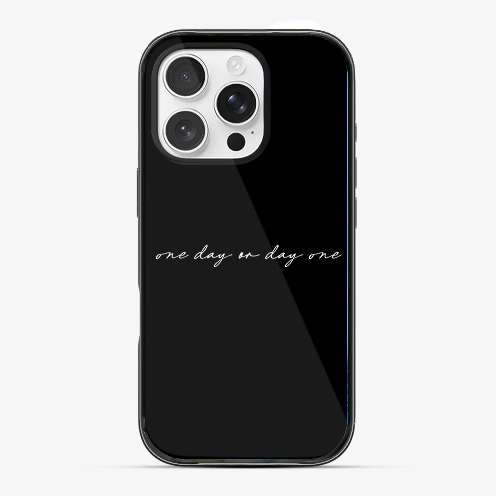 One Day or Day one Phone Case Anti Yellow Silicone Case