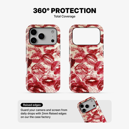 Red Lips Pattern Phone Case