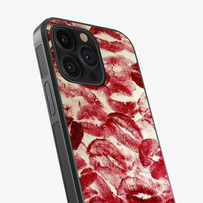 Red Lips Pattern Phone Case